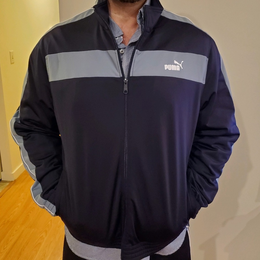 Men’s Vintage Style Puma Zip Up